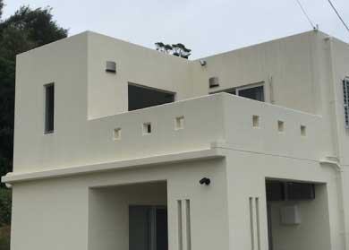 当世の白い家の表